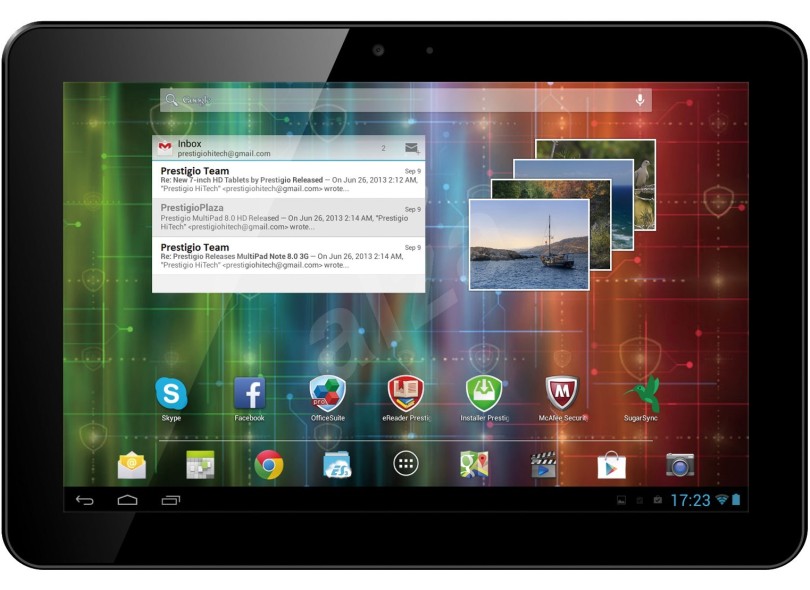 Tablet Prestigio 3G 16 GB LCD 10,1" Android 4.0 (Ice Cream Sandwich) 2 MP PMP7100D3G