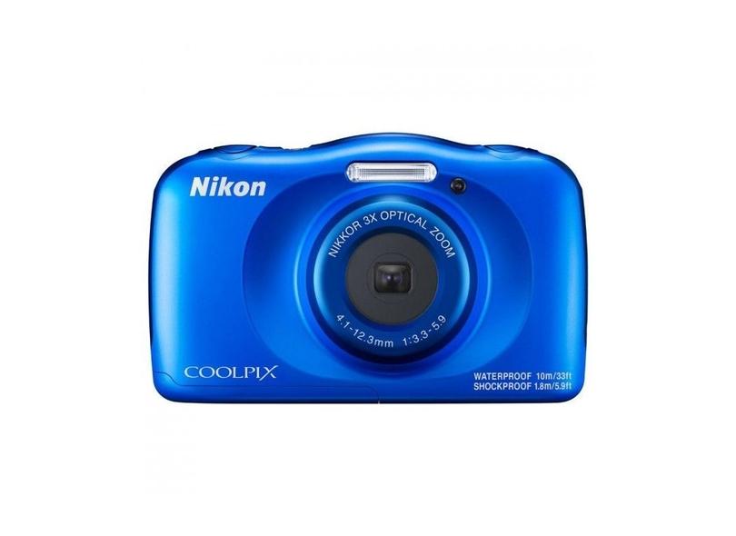 Câmera Digital Nikon Coolpix 13.1 MP Full HD W150