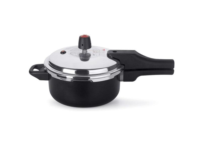 Panela de Pressao Multiflon 3 litros 20cm Preta