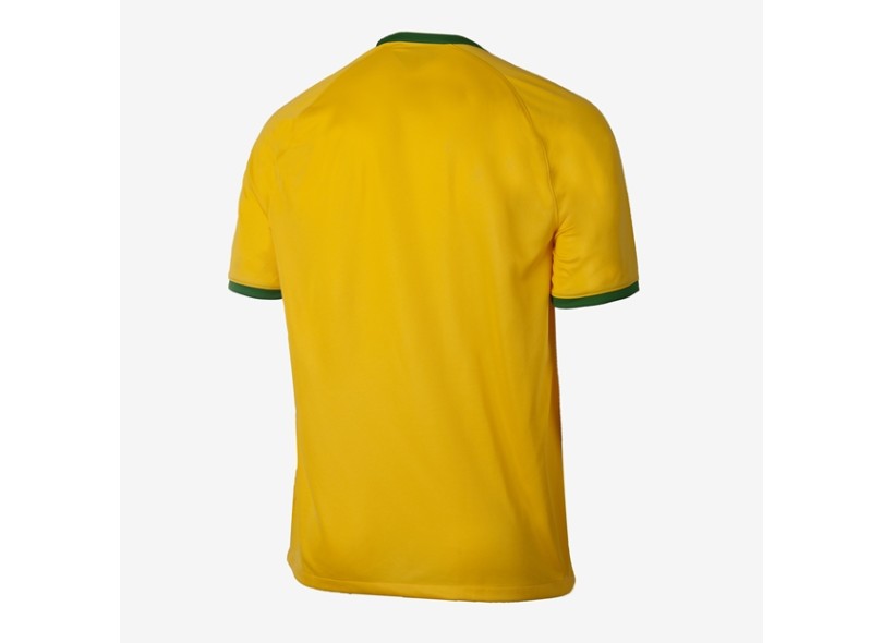 Camisa Torcedor Brasil I 2014 sem Número Nike