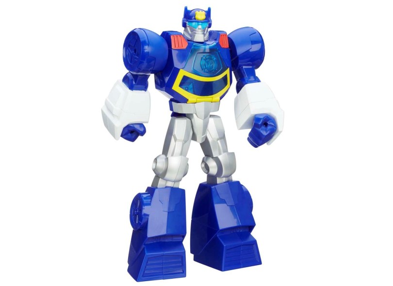 Boneco Transformers Chase The Police-Bot Rescue Bots Playskool Heroes - Hasbro