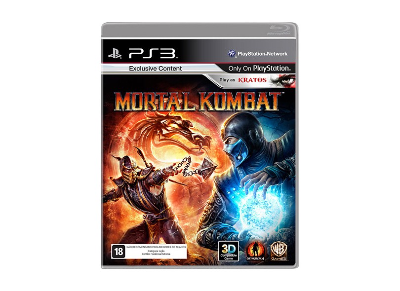 Jogo Mortal Kombat 9 Warner Bros PS3