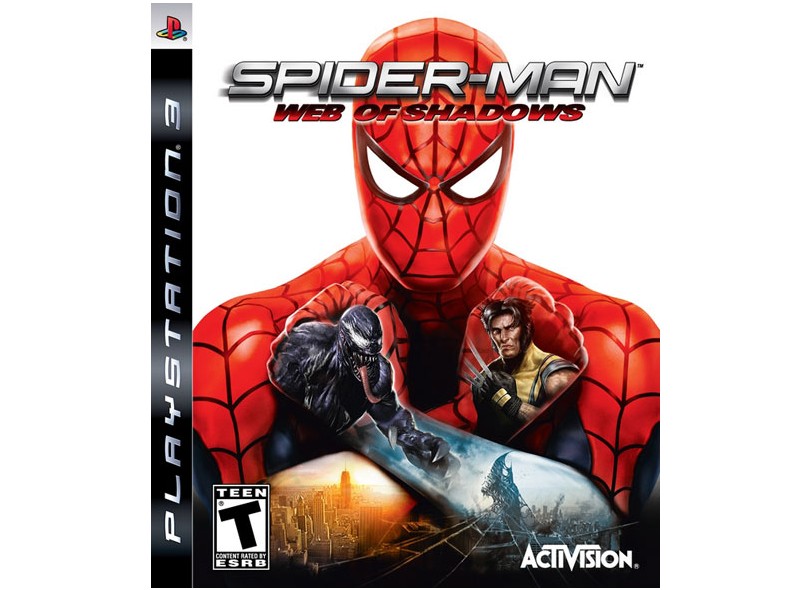 Jogo Spider-man: Web of Shadows Activision PS3