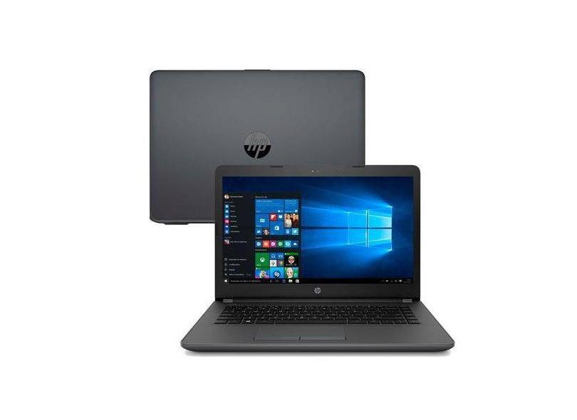 Notebook HP Intel Core i5 7200U 7ª Geração 8GB de RAM HD 500 GB 14" Windows 10 246 G6