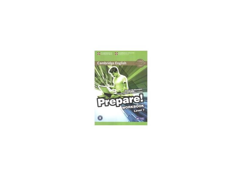 Cambridge English Prepare! 7 - Workbook With Audio - Mckeegan, David; - 9780521180382