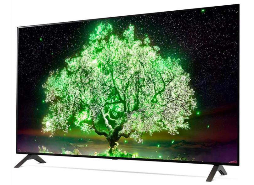Smart TV TV OLED 55 " LG ThinQ AI 4K OLED55A1PSA 3 HDMI