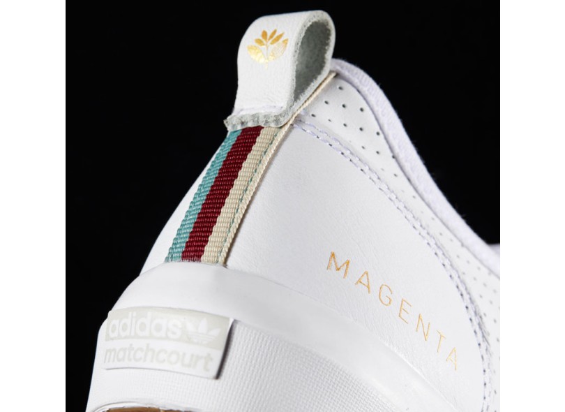 T nis Adidas Masculino Casual Matchcourt RX X Magenta com o Melhor