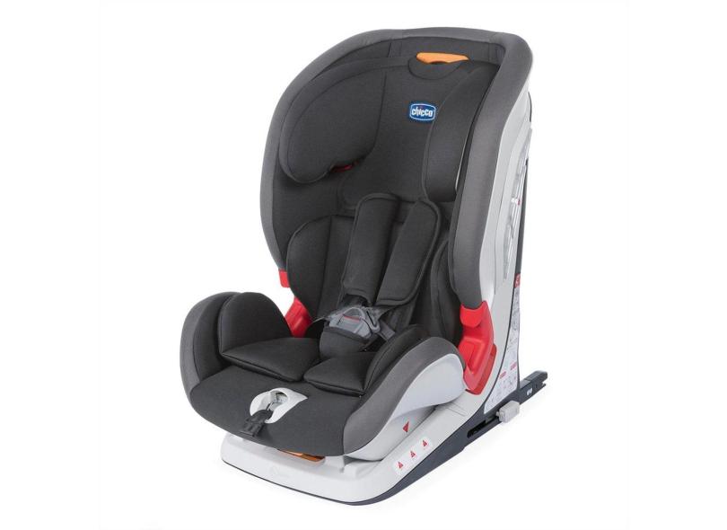 Cadeira Auto Chicco Youniverse Com Isofix Gr 1/2/3 9 A 36Kg Jet Black