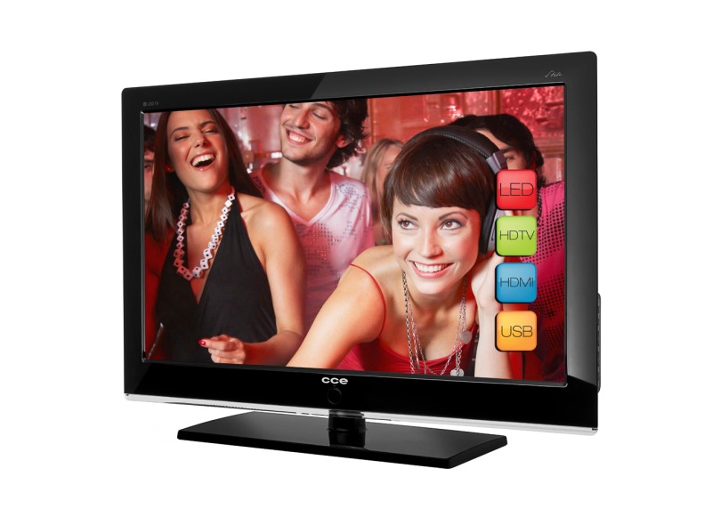 TV CCE 32" LED Full HD Conversor Digital Integrado D32LED
