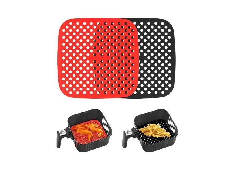 Tapete Protetor Silicone Para Air Fryer Fritadeira Elétrica Multiuso U