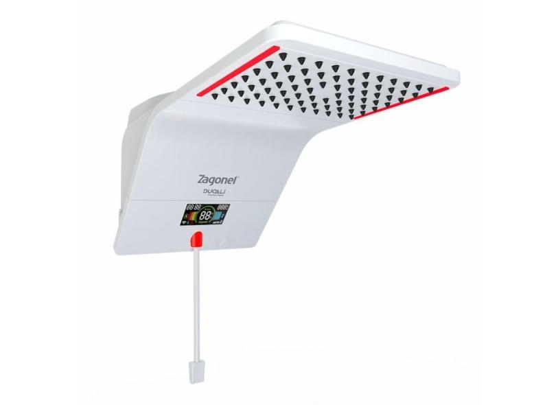 Ducha Chuveiro Eletrônico Zagonel Ducali Premium Digital Branco - 220V