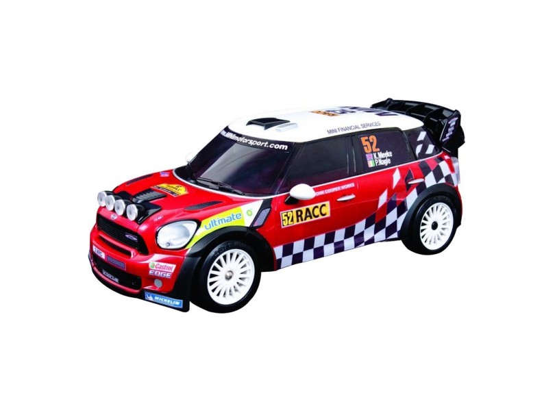 Carrinho de Controle Remoto Nikko Mini Countryman WRC 1:16