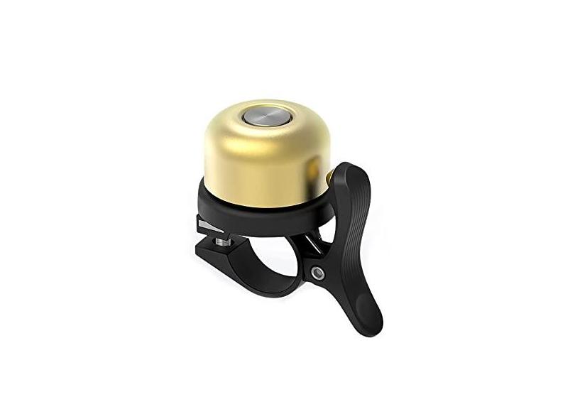 Sino de bicicleta de latão montanha estrada bicicleta segurança ciclismo som sinos de alarme anti-roubo AirTag sino de posicionamento IPX5 acessórios de bicicleta à prova d'água para guidão