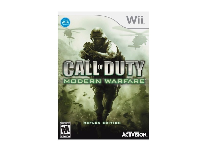 Jogo Call Of Duty: Modern Warfare Reflex Activision Wii