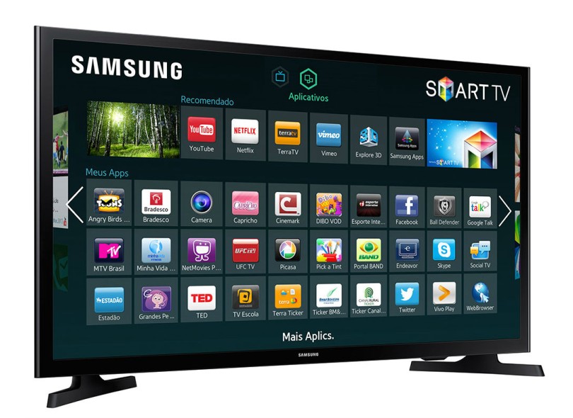 Smart TV TV LED 32 " Samsung HG32NE595JGXZD