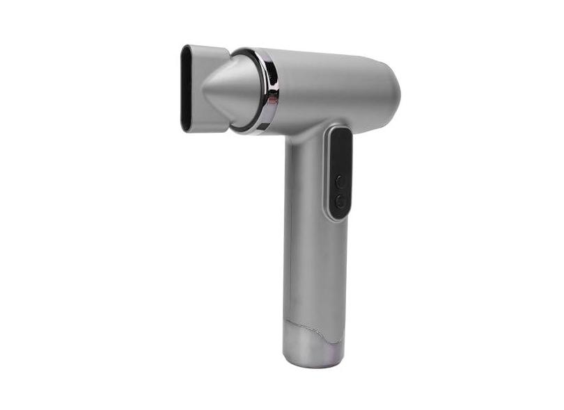 Secador de Cabelo Sem Fio, 200 W 100.000 Rpm de Alta Velocidade Com Bico, Secador de Cabelo de Viagem Sem Fio Recarregável USB para Mulheres, Crianças, Acampamento Ao Ar Livre,
