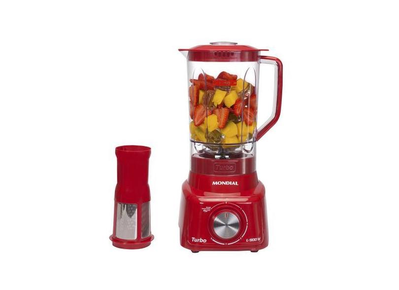 Liquidificador Mondial Turbo L-900 2,7 Litros 5 Velocidades 900 W