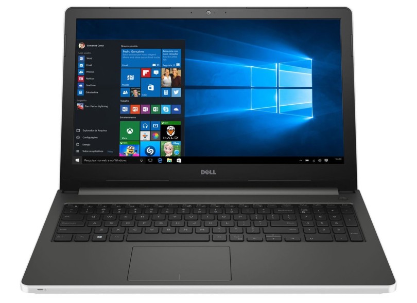 Notebook Dell Inspiron 5000 Intel Core i3 5005U 4 GB de RAM 500 GB 15.6 " Windows 10 Home i15-5558