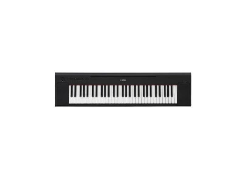 Piano Digital Yamaha Np-15 Np15 Piaggero Preto Com Fonte