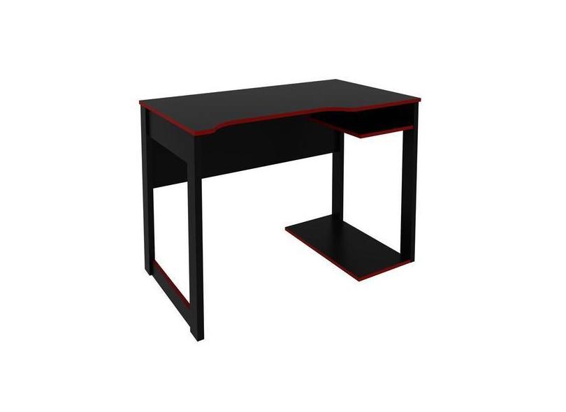 Mesa Gamer Tecnomobili Me4161 Preto/Vermelho  - Tecno Mobile