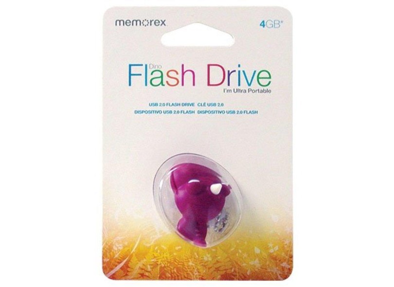 Pen Drive Memorex 4 GB USB 2.0 Dino