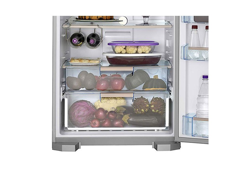 Geladeira Continental Frost Free Duplex 445 Litros Inox RFCT800MDA