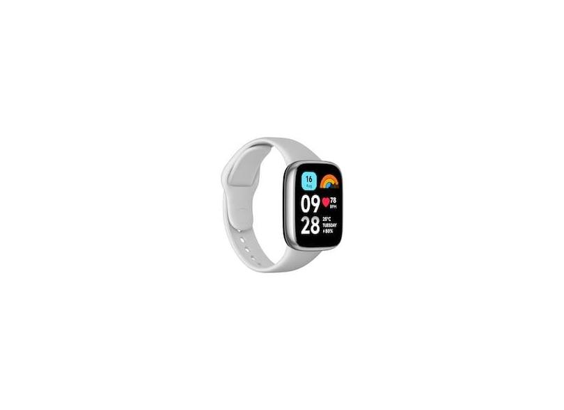 Smartwatch Xiaomi Redmi Watch 3 Active Cinza de 1,83" LCD Bluetooth, Mais de 100 modos de treino e Resistente à água