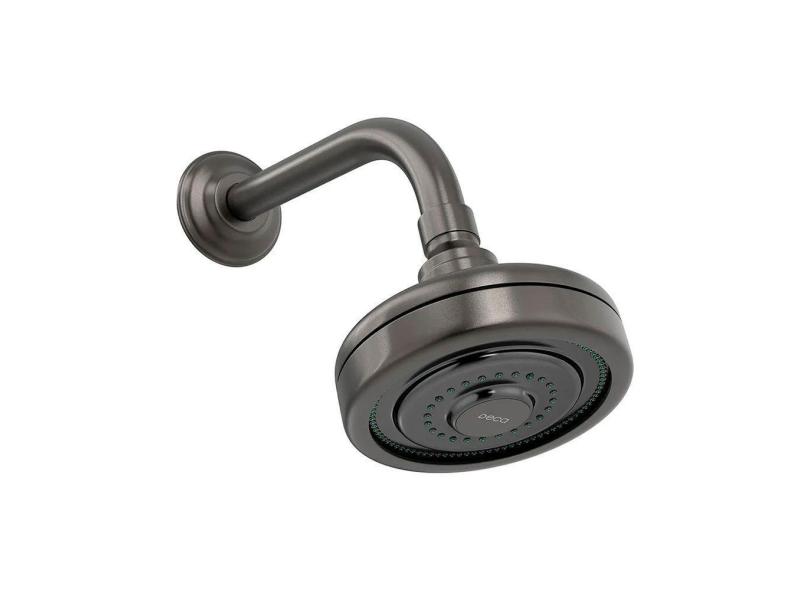Chuveiro Deca Acqua Plus 1990.gf.std.mt De Parede Dark Antracite