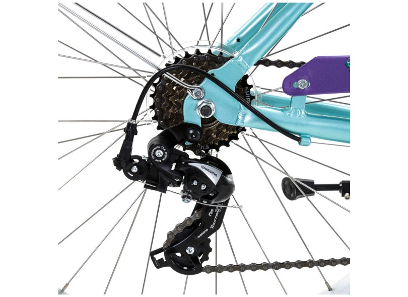 Bicicleta Oxer Backyardigans 7 Marchas Aro 26 V-Brake Sizzla