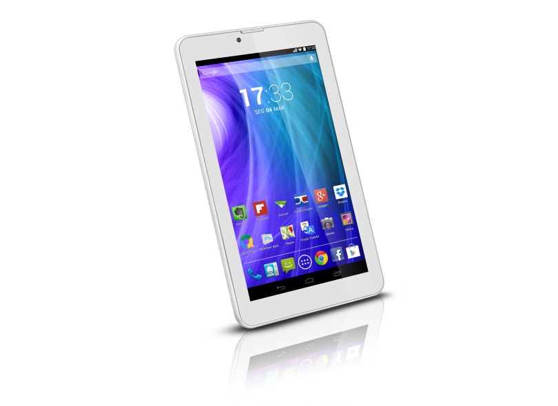 Tablet Multilaser M7 NB162 8GB 3G 7" 2 MP Android com o Melhor Preço é