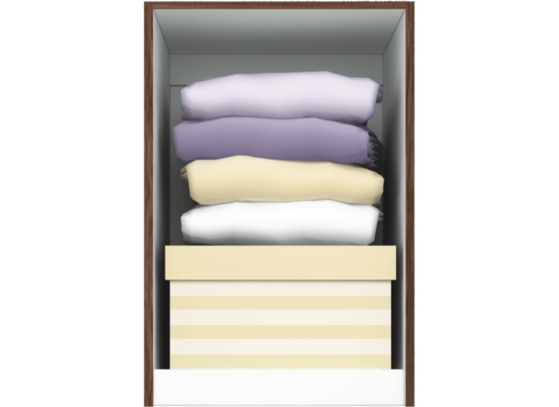 Guarda-Roupas Casal 9 Portas 3 Gavetas Exclusive Modulado Henn