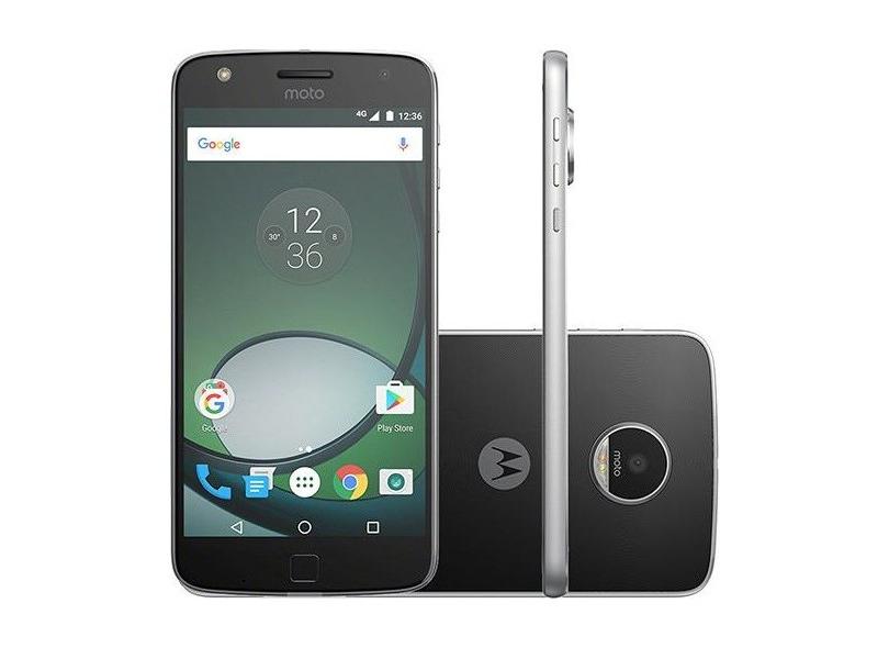 Smartphone Motorola Moto Z Z Play Usado 32GB 16.0 MP 2 Chips Android 6.0 (Marshmallow) 4G Wi-Fi