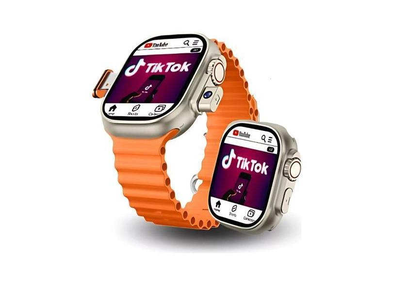 Relogio Smartwatch Hw2 Ultra 49m Chatgpt 8 Em 1 +7 Pulseiras - HPS Sto