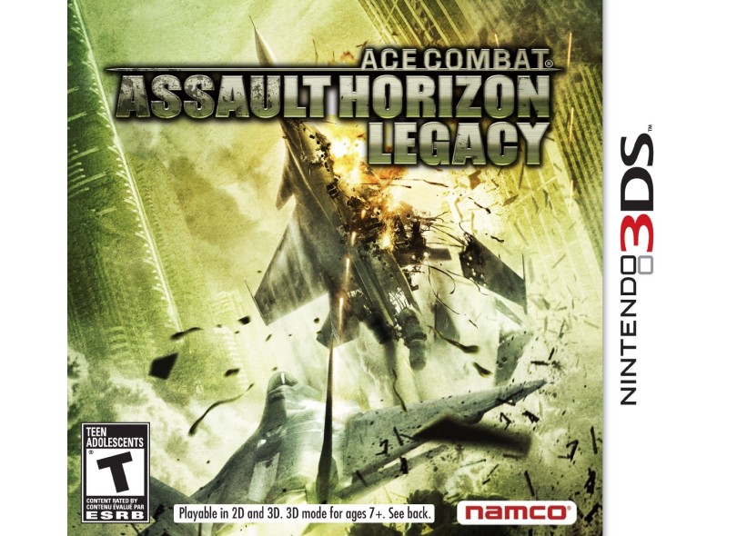 Jogo Ace Combat: Assault Horizon Legacy Namco Nintendo 3DS