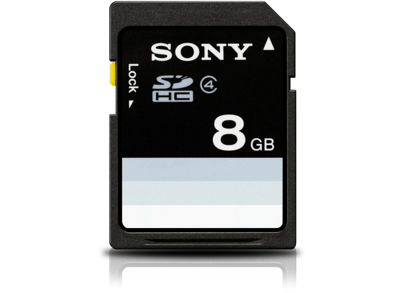Cartão de Memória SDHC Sony 8 GB SF-8N4