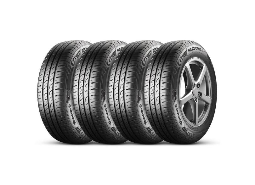 Kit 4 Pneu Barum By Continental 195/60r15 88h Bravuris 5hm