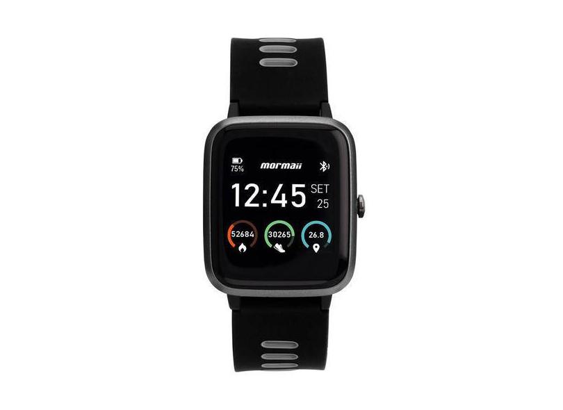 Relógio Smartwatch Mormaii Life Ref: Molifegaa/8C Gps Black