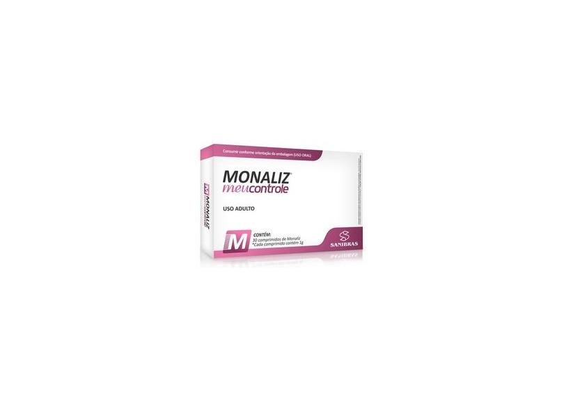Monaliz Meu controle - 30 Comprimidos - Sanibras, Sanibras