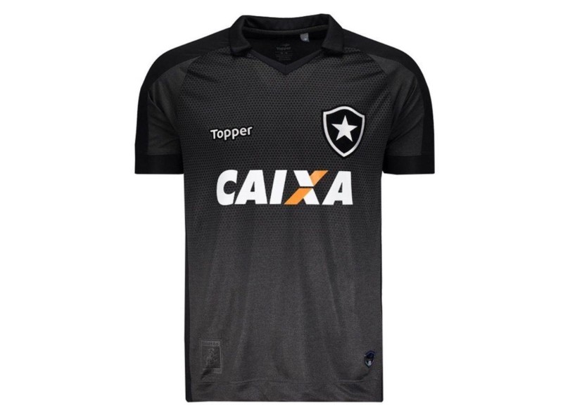 Camisa Torcedor Botafogo II 2017/18 Sem Número Topper