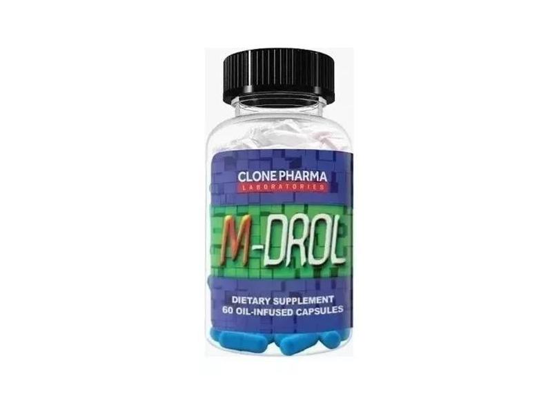 M Drol 60 Caps 100 Original Com Nf Clone Pharma em Promo o