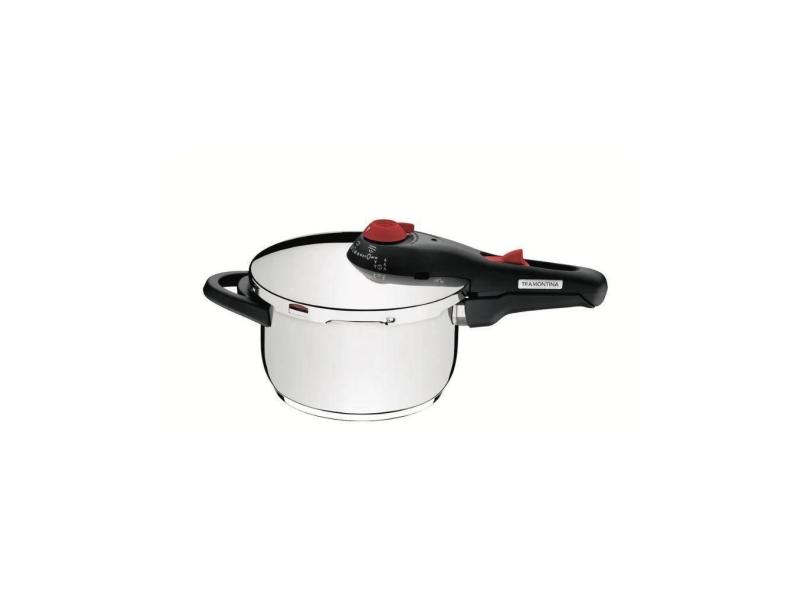 Panela de Pressão Tramontina Solar 4,5 L Fundo Triplo Inox