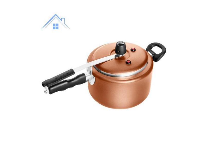 Panela De Pressão 5 Litros Antiaderente Cobre Patolux