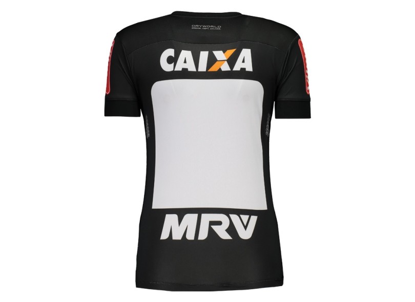 Camisa Torcedor feminina Atlético Mineiro I 2016 sem Número Dryworld