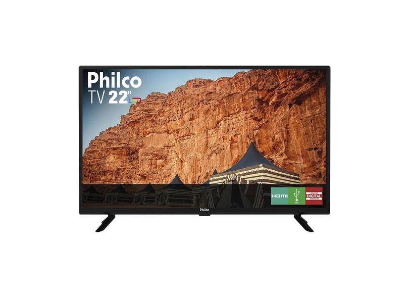 TV LED 22 " Philco PTV22G50D 2 HDMI