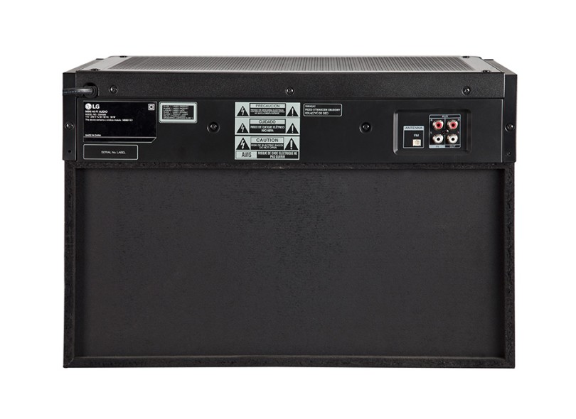 Mini System LG X Boom Festa OM4560 2000 W Karaokê Ripping Bluetooth USB