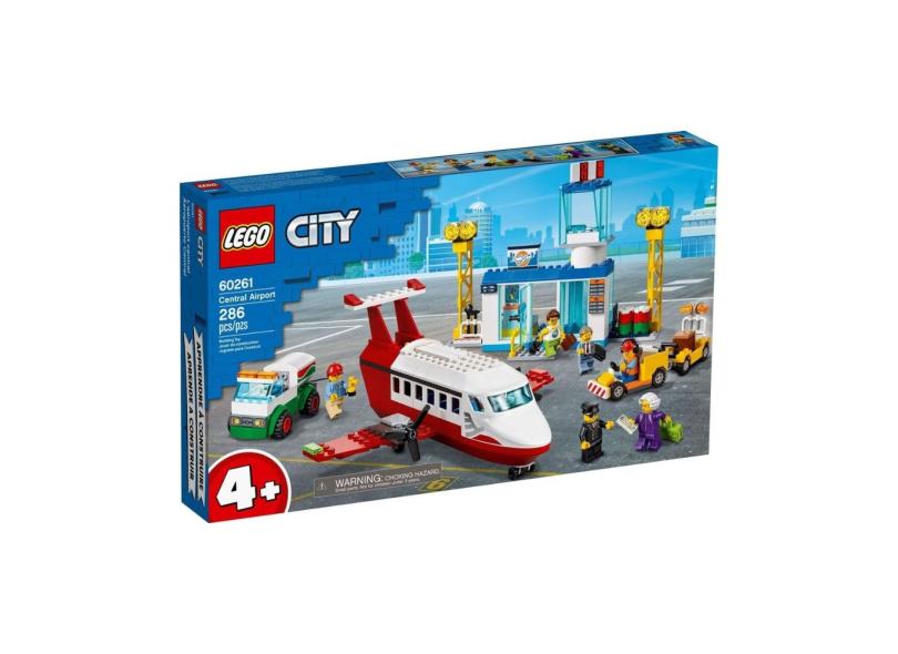 LEGO City Aeroporto Central 286 Peças 60261 com o Melhor Preço é no Zoom