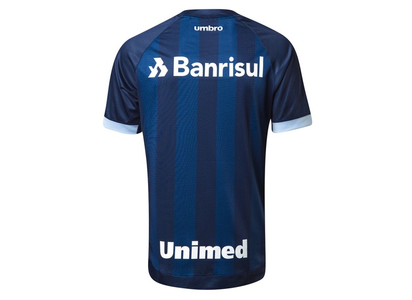 Camisa Torcedor Grêmio III 2017/18 Sem Número Umbro