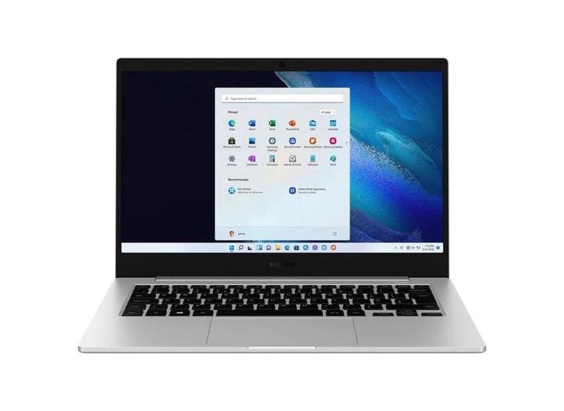 Notebook Samsung Galaxy Book Go NP340XLA Snapdragon 4GB 128GB W11 Prata