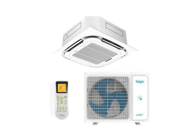 Ar-Condicionado Split Cassete Inverter 24000 BTUs Elgin Plus Só Frio K