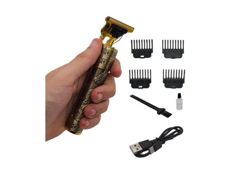 Barbeador Aparador De Barba Eletrico Sem Fio Dragon - hair trimmer